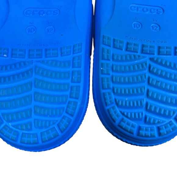 Crocs Classic Double Strap Slides Rubber Shoes Unisex M 10 / W 12 Slip On Sandal - Picture 14 of 16